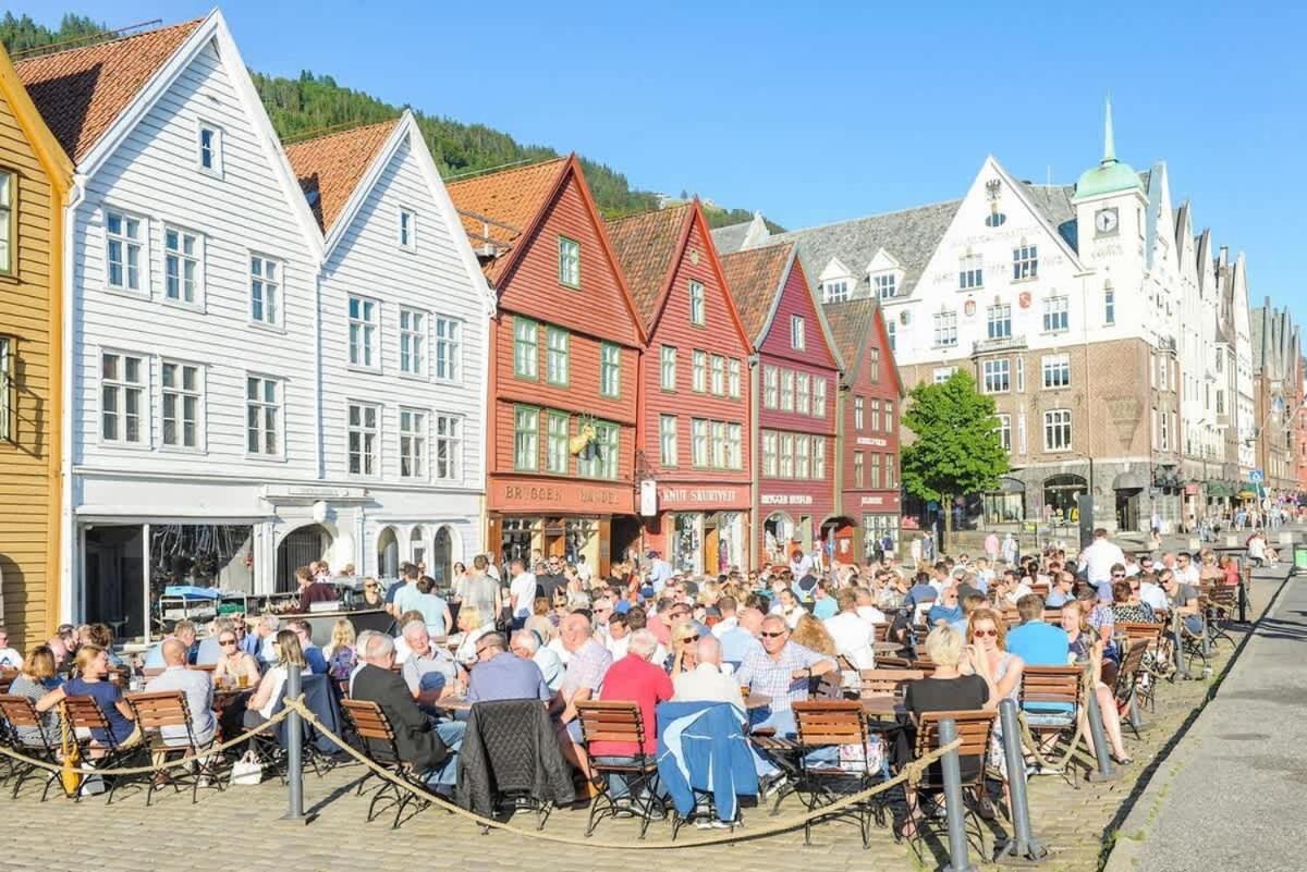 Dinbnb Apartments Bryggen Bergen Exterior foto